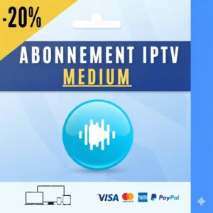 Abonnement IPTV Medium 12 Mois